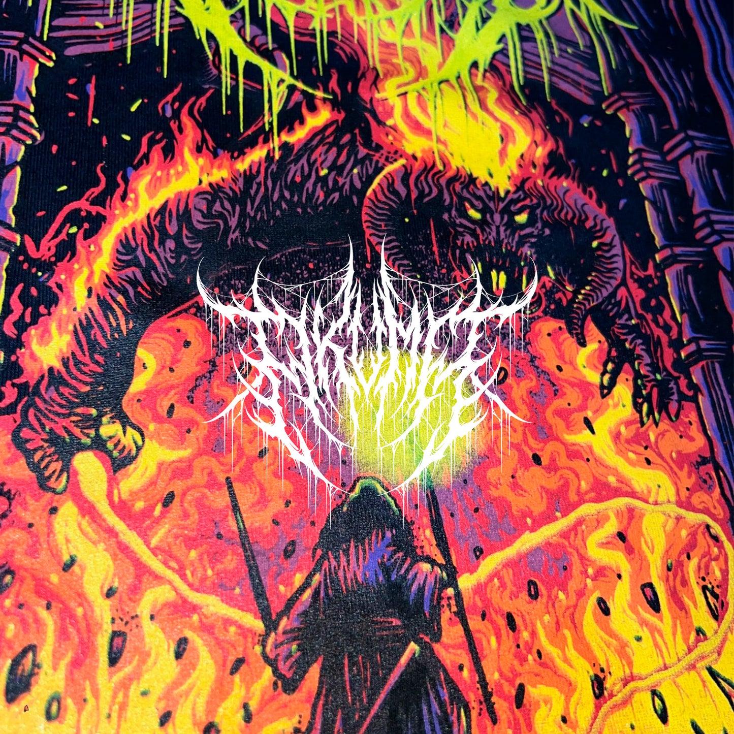 Polera Manga Corta - Puertas del abismo - The lord of the ring