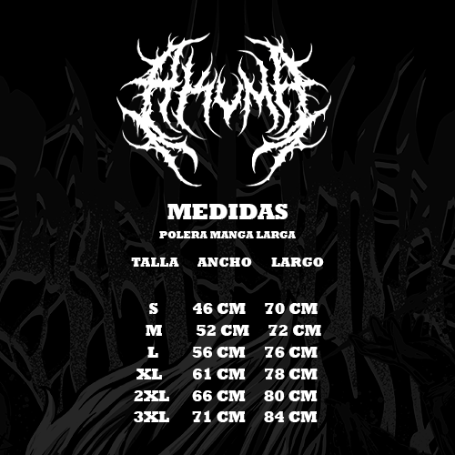 Polera Manga Larga -  Hellsagi