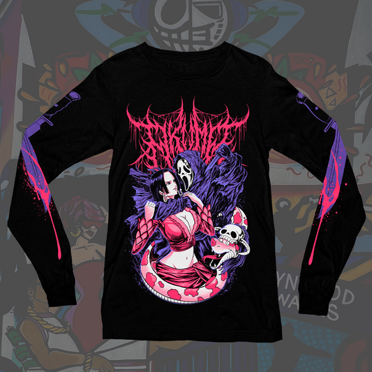 Polera Manga Larga -  Surprise Boa!