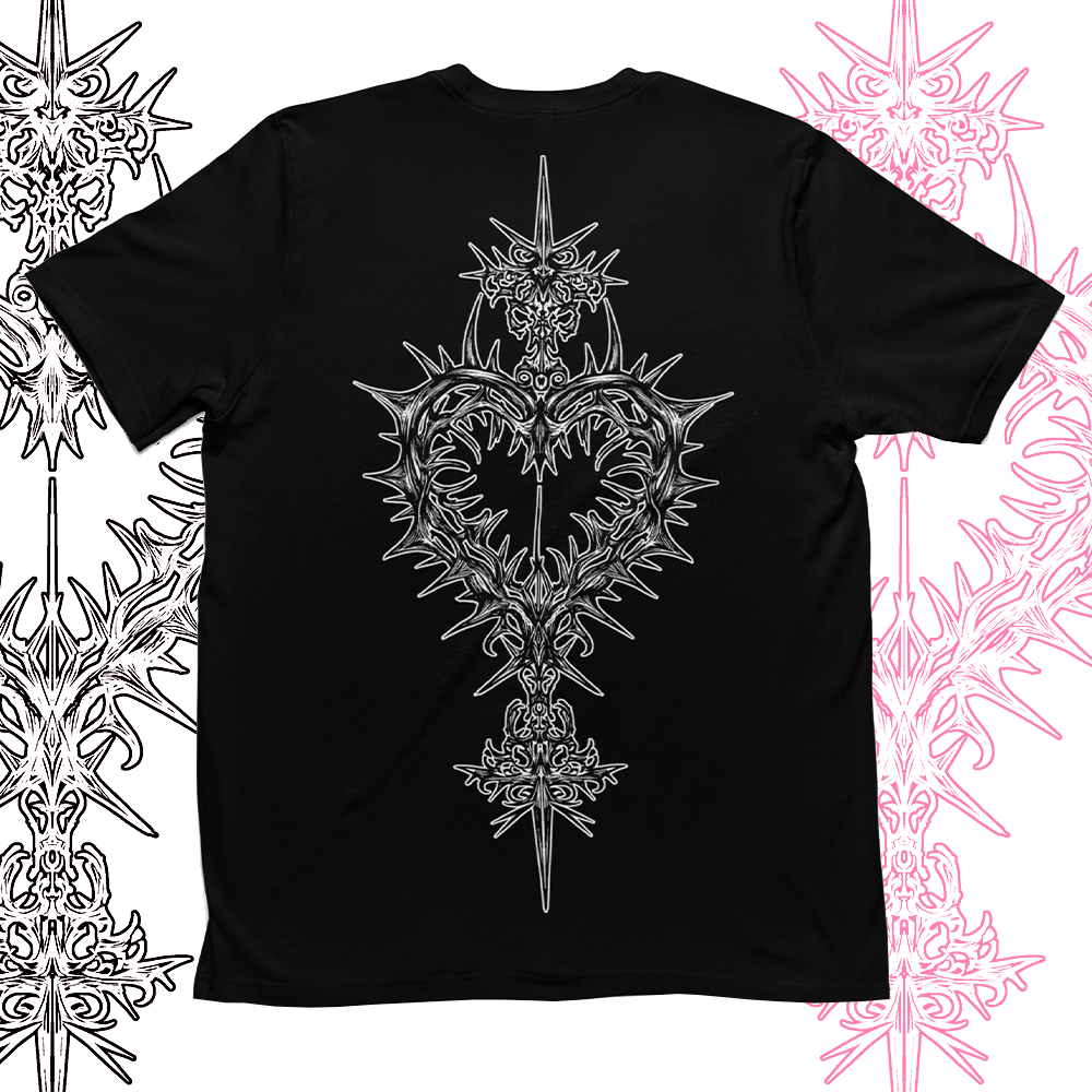 Polera Manga Corta - Shadow Borne