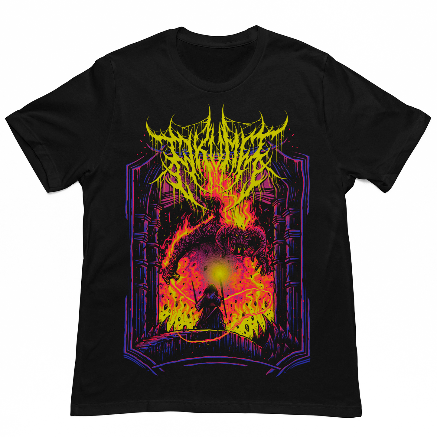 Polera Manga Corta - Puertas del abismo - The lord of the ring