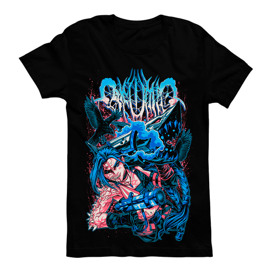 Polera Manga Corta - Jinx poseida