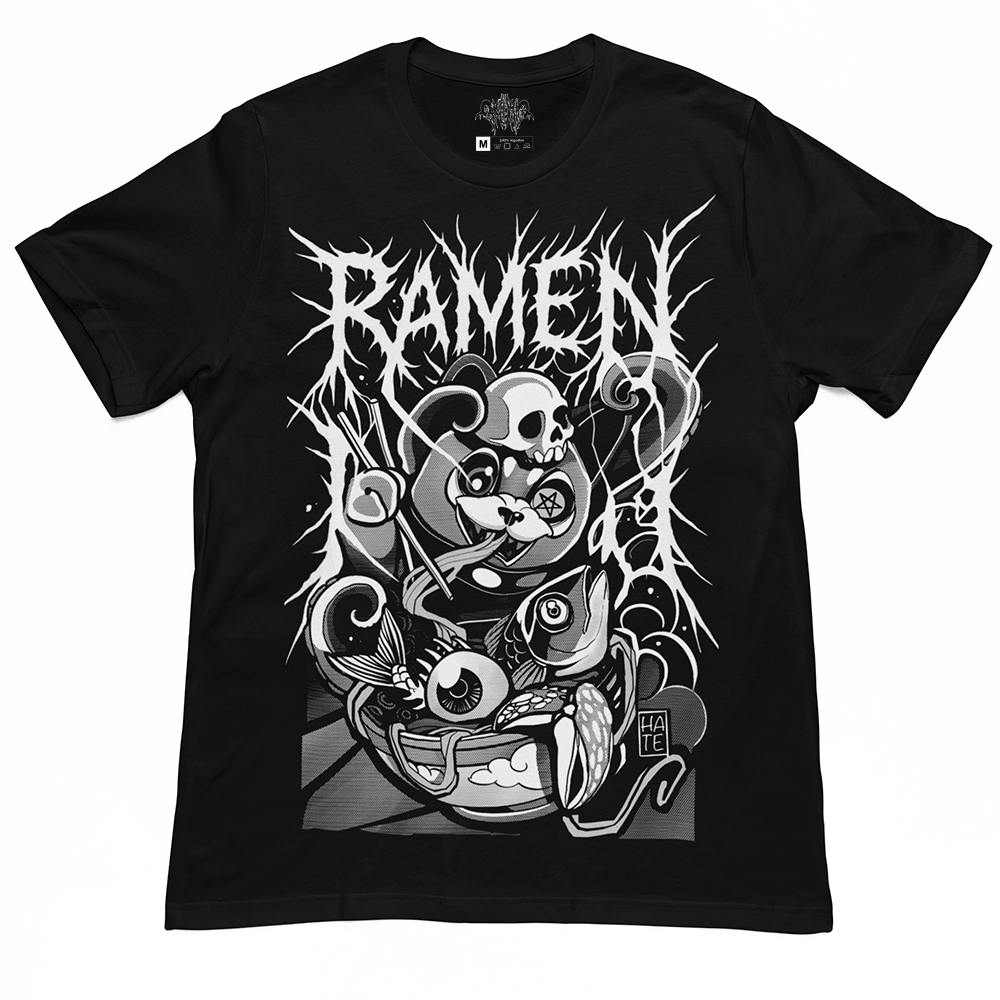 Polera Manga Corta - Cursed Ramen